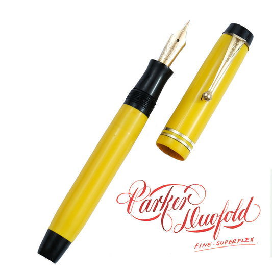 Parker Duofold "Mandarin Yellow"