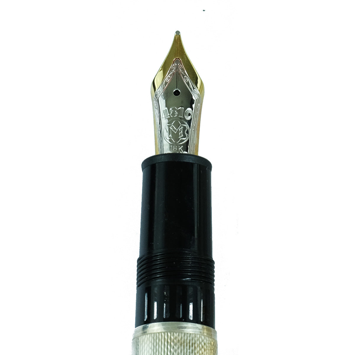 Montblanc 146 Solitaire Barleycorn Plata Sterling