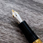 Montblanc 146 Solitaire Pinstripe Vermeil