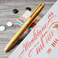 Montblanc 146 Solitaire Barleycorn Vermeil